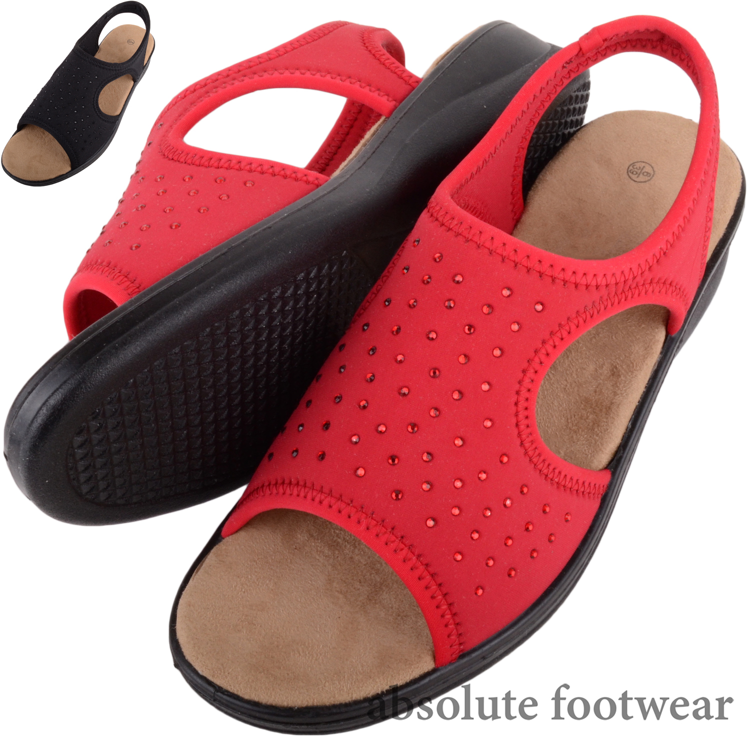 broad fitting ladies shoes