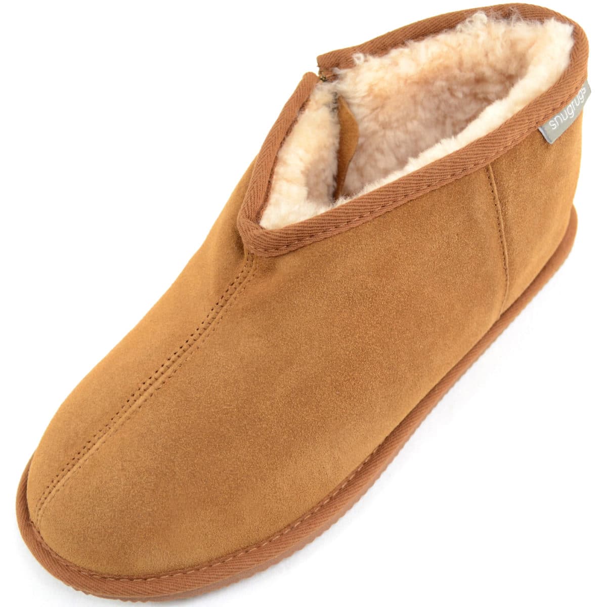 mens suede boot slippers