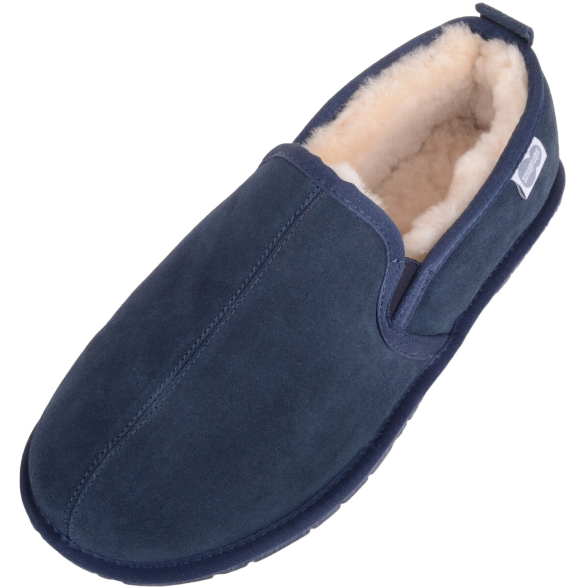 Mens Sheepskin Slippers | Suede Mules, Soft & Hard Soles | Snugrugs UK